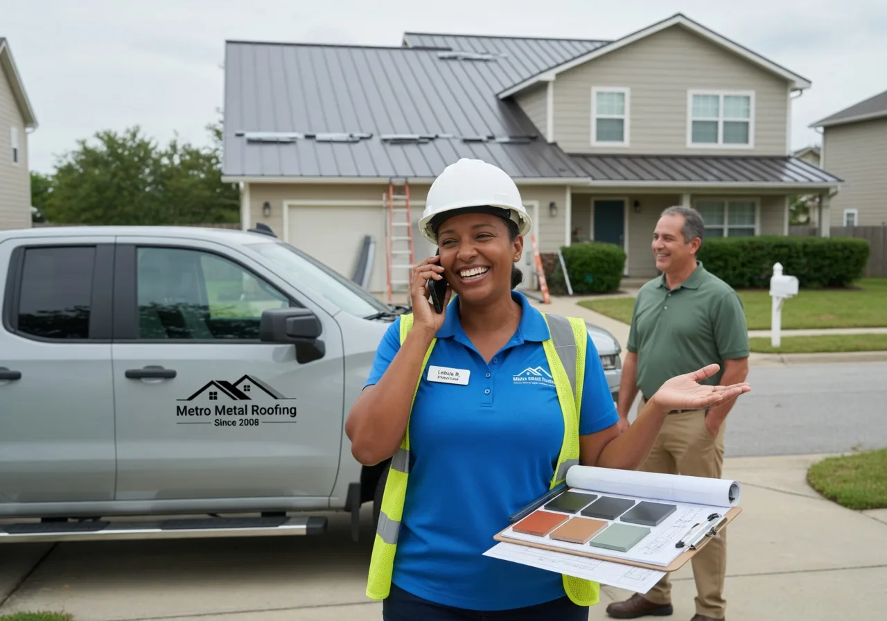 Storm Damage Metal Roof Repair in Forestville, PA